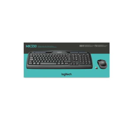 Logitech MK330 Wireless Combo Keyboard and Mouse– 920-003989