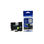 Brother laminated 9mm TZe-s121 black on clear Label Catridge Compatible