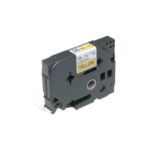 Brother TZ2-631 12mm x 8m Black on Yellow Label Tape