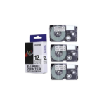 Byz-12we Compatible Cartridge Casio Label Tape