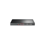 TP-Link TL-SL1226P 24-Port PoE Switch – 10/100Mbps + 2 Gigabit Ports, 250W
