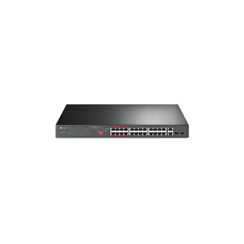 TP-Link TL-SL1226P 24-Port PoE Switch – 10/100Mbps + 2 Gigabit Ports, 250W TP-Link TL-SL1226P 24-Port PoE Switch – 10/100Mbps + 2 Gigabit Ports, 250W