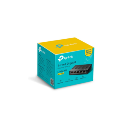 TP-Link TL-LS1005G 5-Port 10/100/1000Mbps Gigabit Desktop Switch