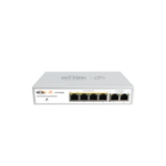 Wi-Tek WI-PCES306G(V2) Cloud Switch 4x 1000Mbps PoE Ports + 2x 1000Mbps RJ45, 60W,