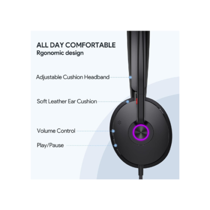 Yealink UH48 ANC Wired Headset with Microphone