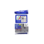 Brother TZ2-141 18mm x 8m Black on Clear Label Tape