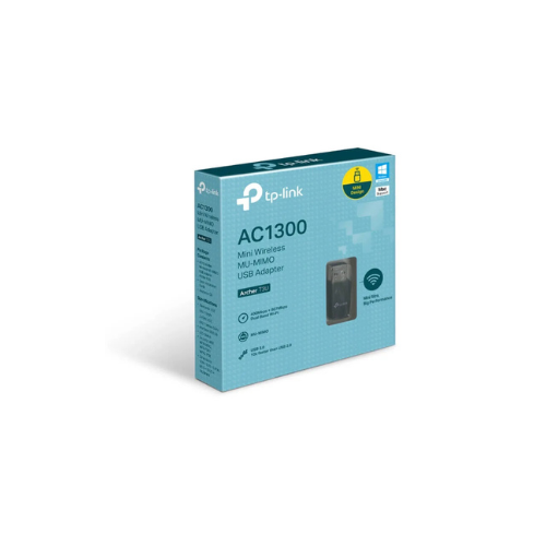 TP-Link Archer T3U AC1300 Mini Wireless MU-MIMO USB Adapter TP-Link Archer T3U AC1300 Mini Wireless MU-MIMO USB Adapter