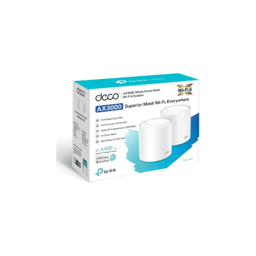 TP-Link Deco X50 AX3000 (2 Pack) Whole Home Mesh Wi-Fi 6 System TP-Link Deco X50 AX3000 (2 Pack) Whole Home Mesh Wi-Fi 6 System