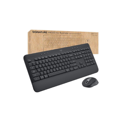 Logitech Advanced Signatire MK650 Keyboard and Mouse Combo For Business (920-011004)