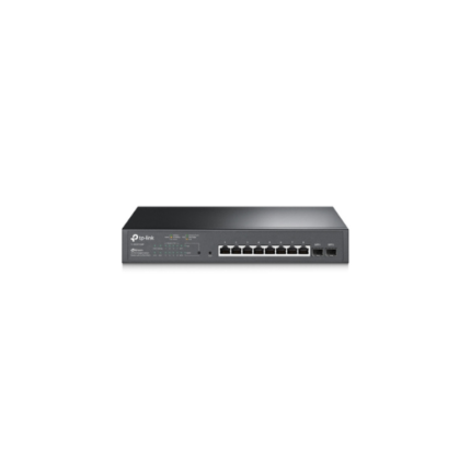 TP-Link TL-SG2210MP JetStream 10-Port Gigabit Smart Switch with 8 PoE+ Ports & 2 Gigabit SFP Slots